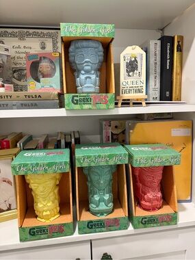 Geeki Tikis THE GOLDEN GIRLS Ceramic Mugs — Set of 4 — BRAND NEW